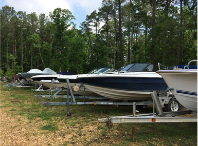 outdoor boat storage